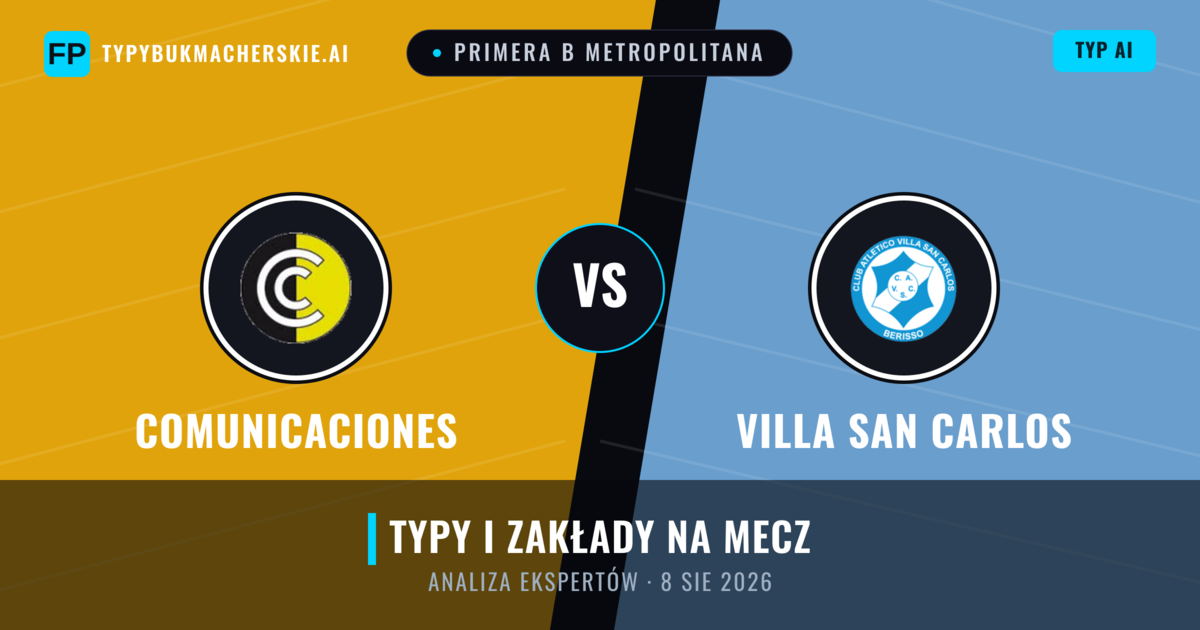 Comunicaciones vs Villa San Carlos — typy i zapowiedź meczu