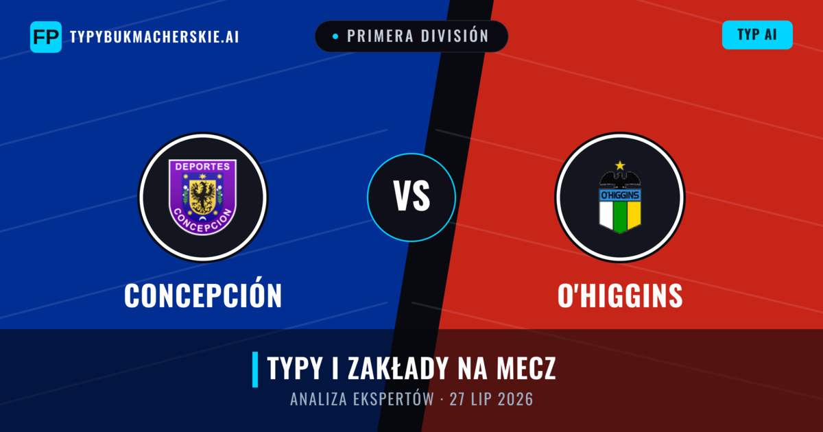 Concepción vs O'Higgins — typy i zapowiedź meczu