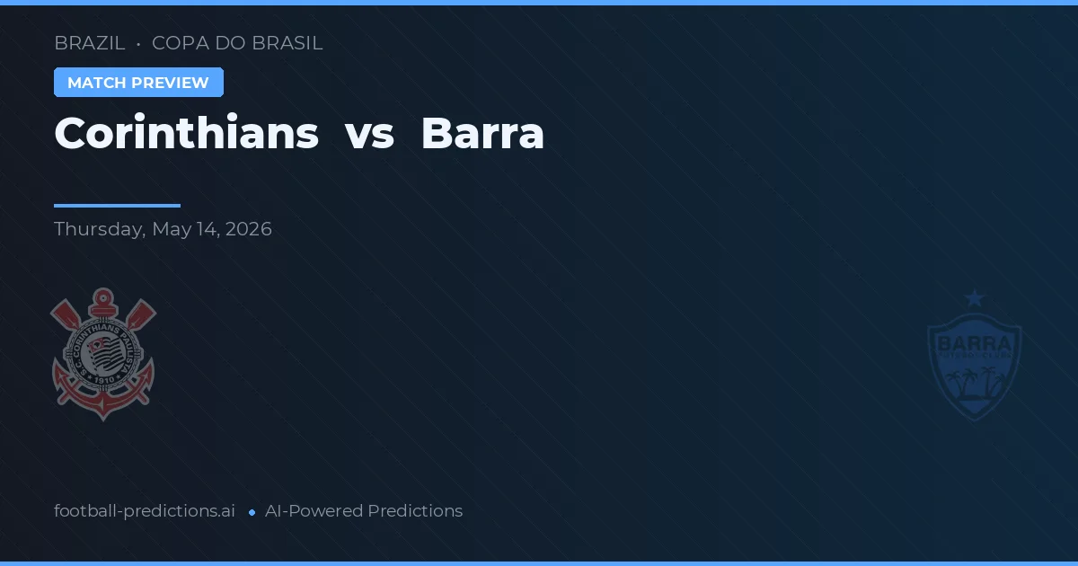 Corinthians vs Barra — typy i zapowiedź meczu