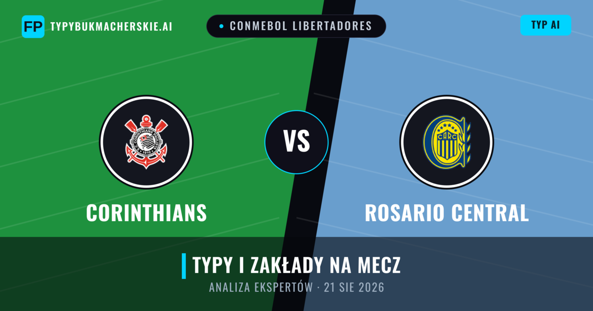 Corinthians vs Rosario Central — typy i zapowiedź meczu