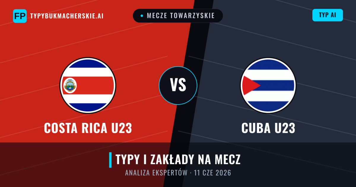 Costa Rica U23 vs Cuba U23 — typy i zapowiedź meczu