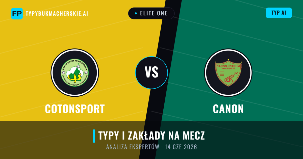 Cotonsport vs Canon — typy i zapowiedź meczu