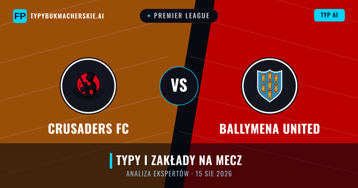 Crusaders FC vs Ballymena United — typy i zapowiedź meczu