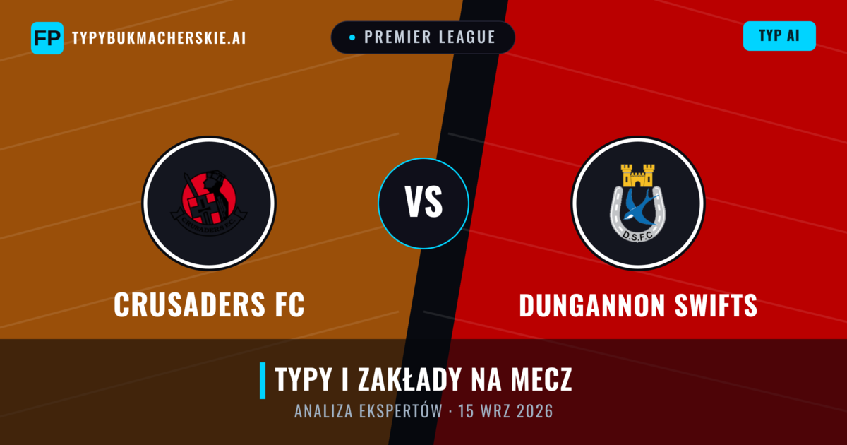 Crusaders FC vs Dungannon Swifts — typy i zapowiedź meczu