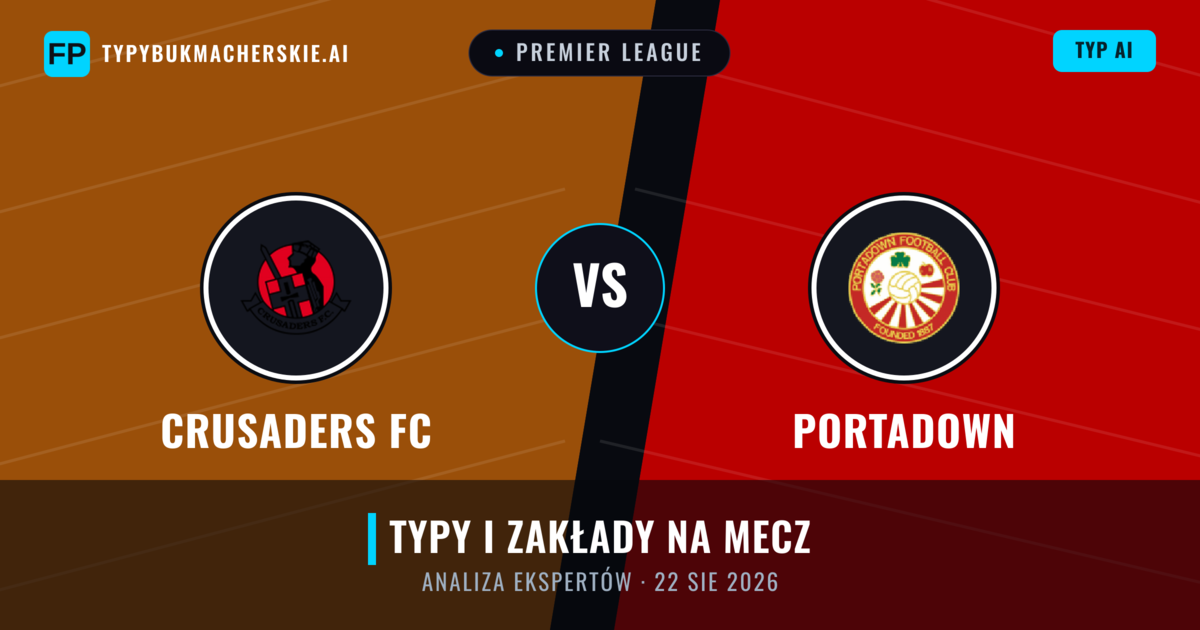 Crusaders FC vs Portadown — typy i zapowiedź meczu
