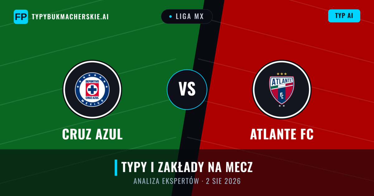 Cruz Azul vs Atlante FC — typy i zapowiedź meczu