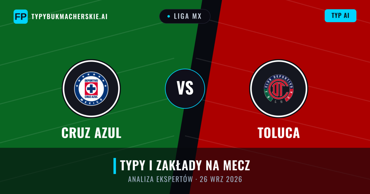 Cruz Azul vs Toluca — typy i zapowiedź meczu