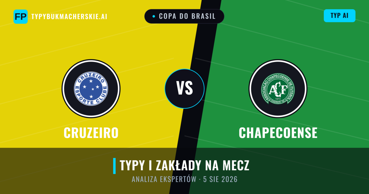 Cruzeiro vs Chapecoense — typy i zapowiedź meczu