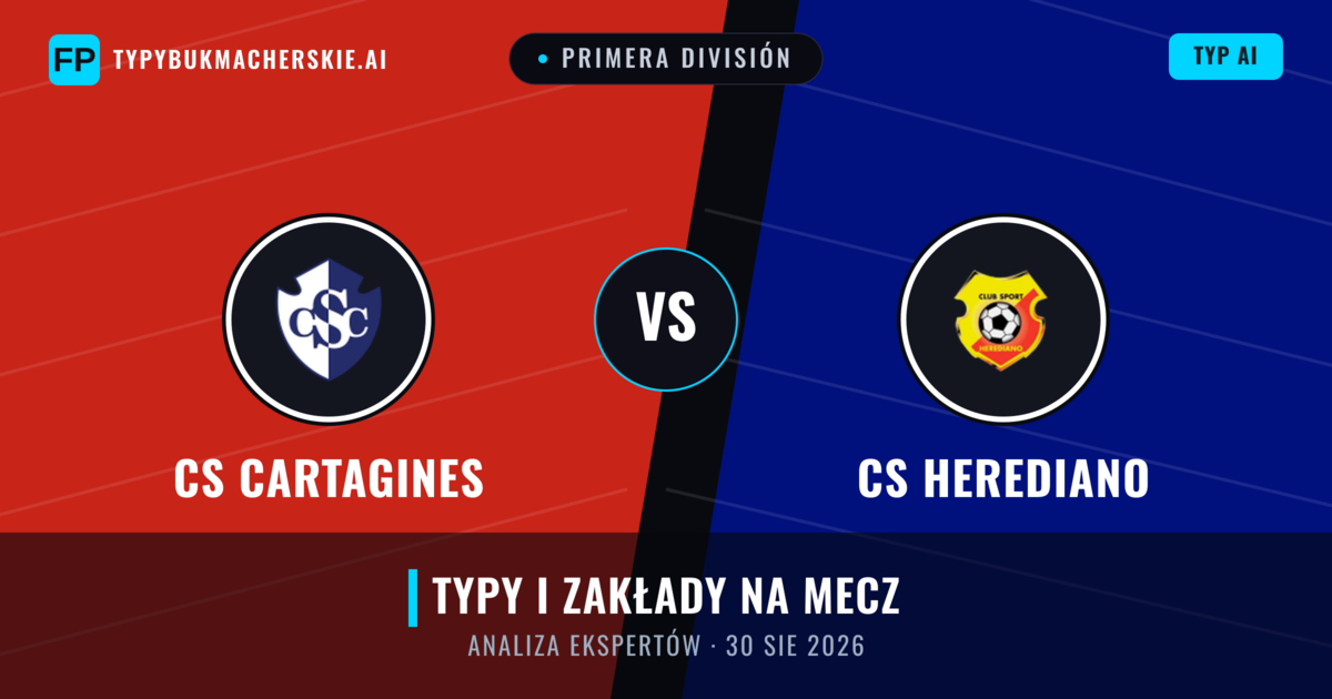 CS Cartagines vs CS Herediano — typy i zapowiedź meczu