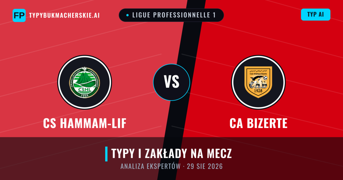 CS Hammam-Lif vs CA Bizerte — typy i zapowiedź meczu