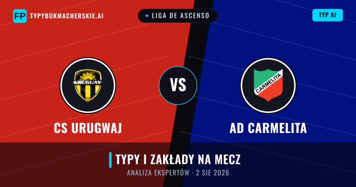 CS Urugwaj vs AD Carmelita — typy i zapowiedź meczu