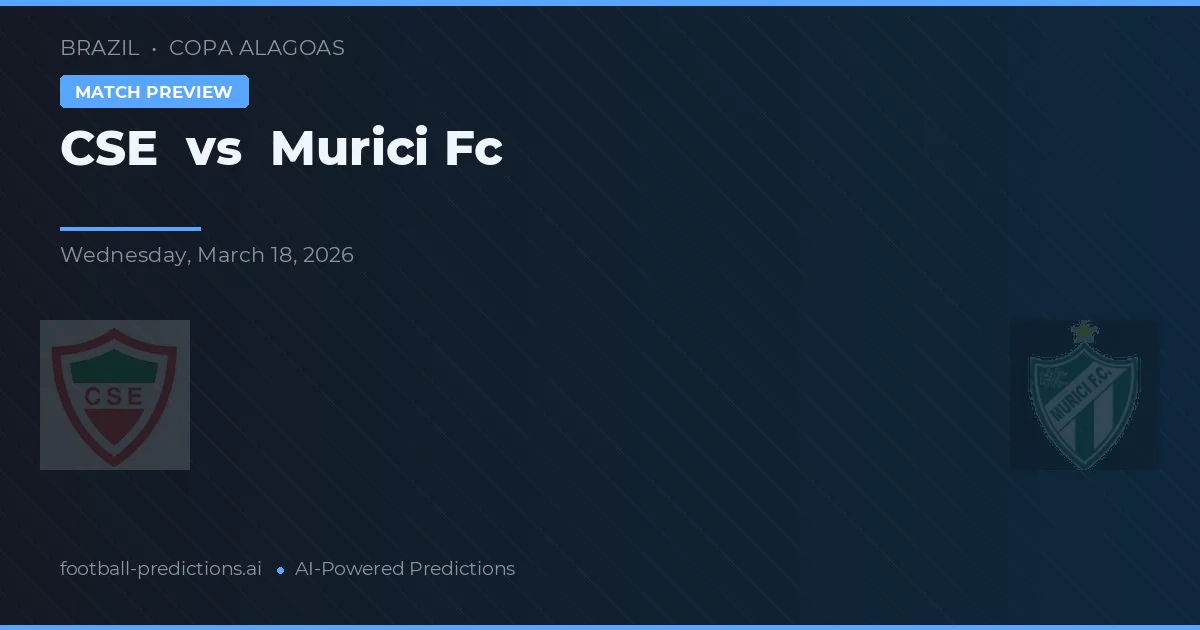 CSE vs Murici FC — typy i zapowiedź meczu