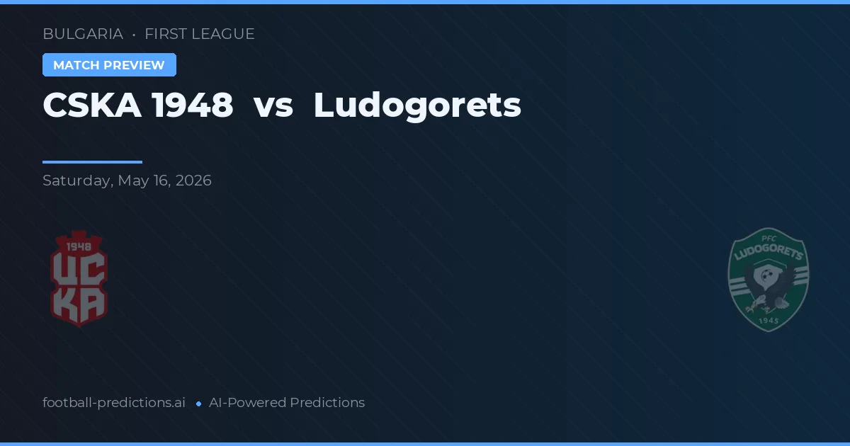 CSKA 1948 vs Ludogorets — typy i zapowiedź meczu