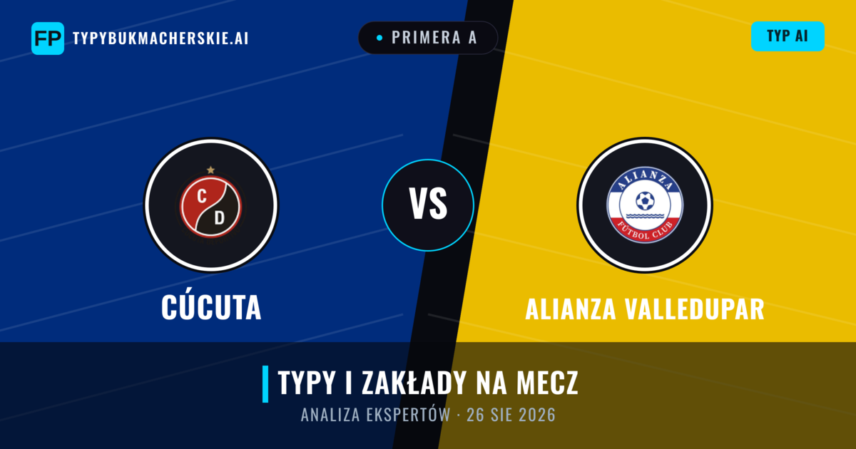 Cúcuta vs Alianza Valledupar — typy i zapowiedź meczu