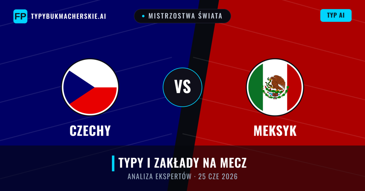 Czechy vs Meksyk — typy i zapowiedź meczu
