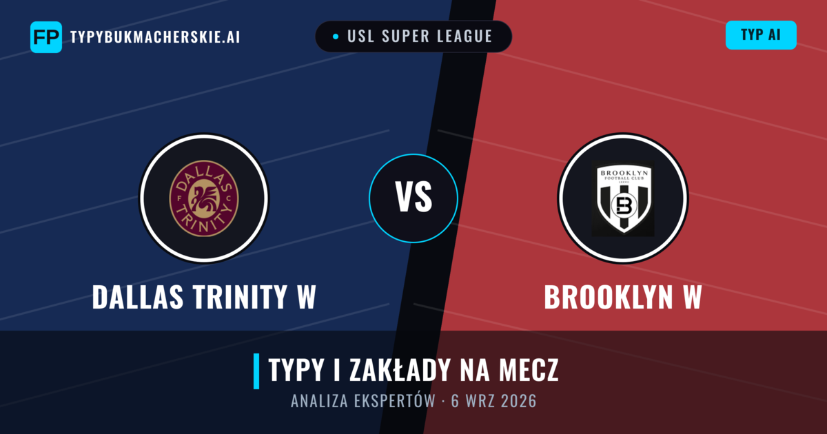 Dallas Trinity W vs Brooklyn W — typy i zapowiedź meczu