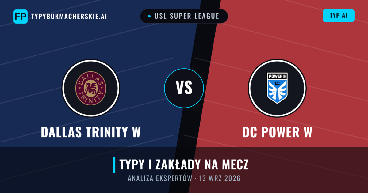 Dallas Trinity W vs DC Power W — typy i zapowiedź meczu