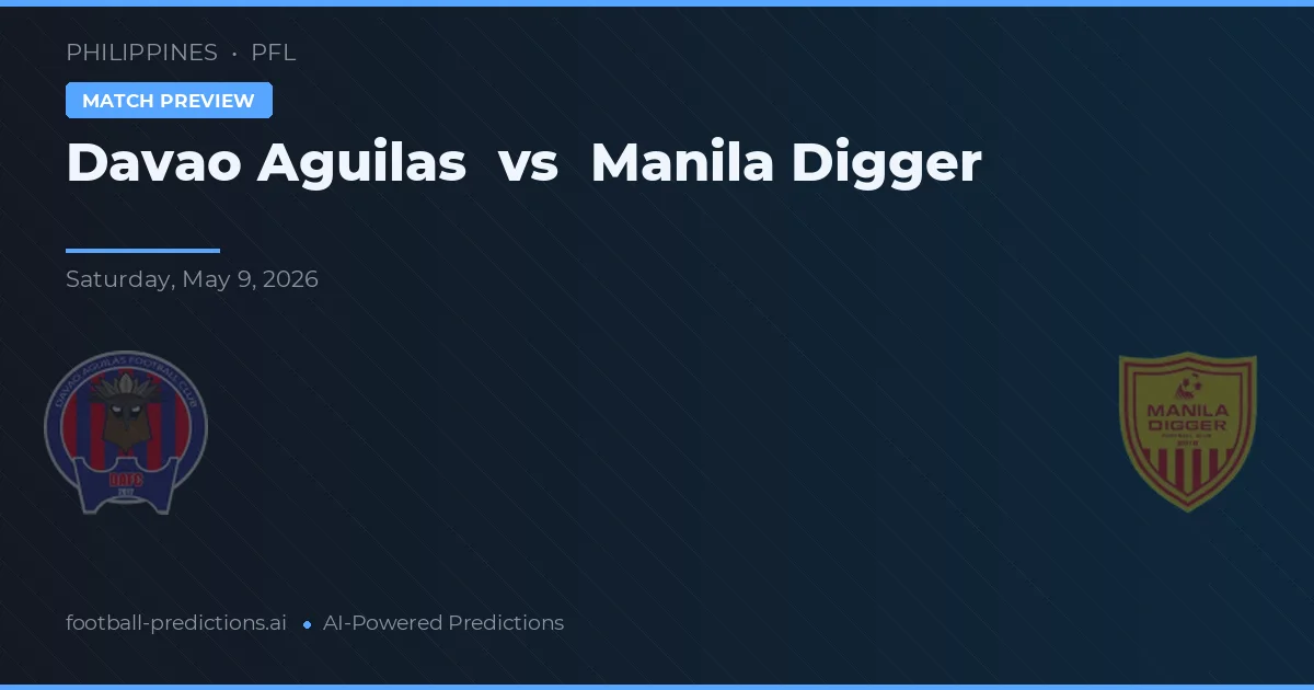 Davao Aguilas vs Manila Digger — typy i zapowiedź meczu