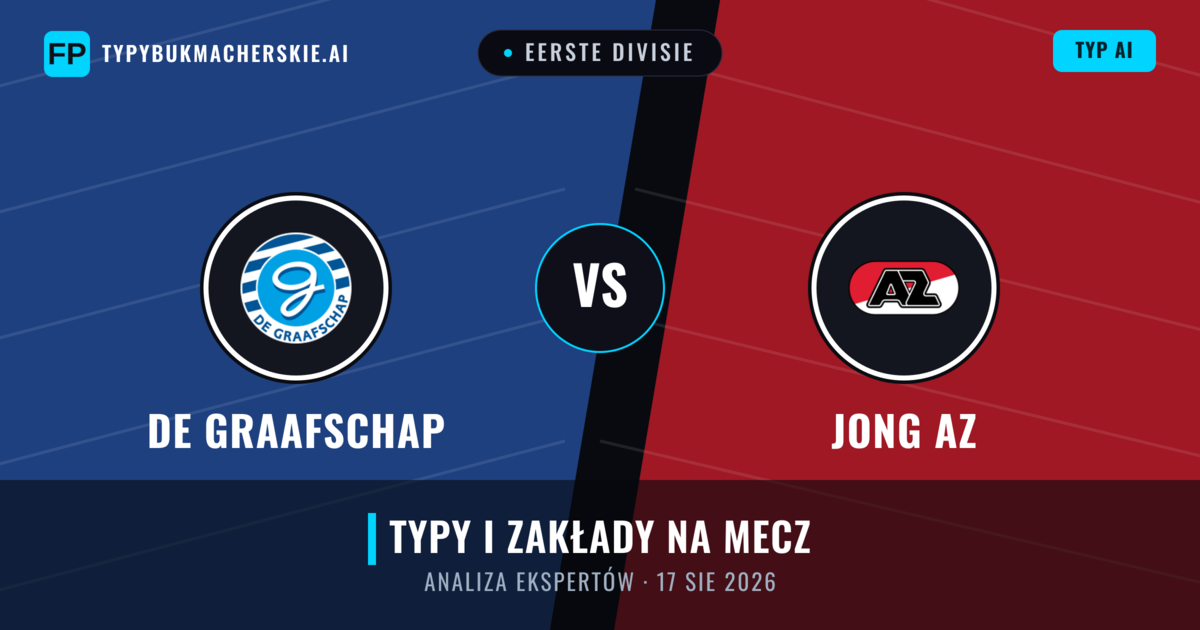De Graafschap vs Jong AZ — typy i zapowiedź meczu