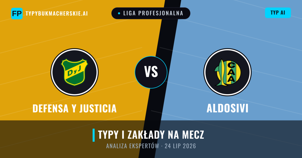 Defensa y Justicia vs Aldosivi — typy i zapowiedź meczu