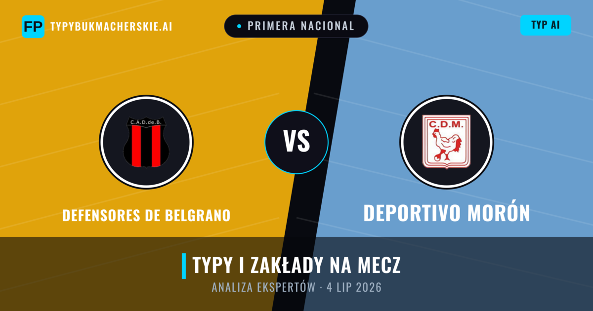 Defensores de Belgrano vs Deportivo Morón — typy i zapowiedź meczu