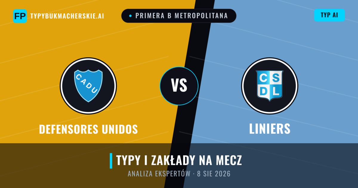 Defensores Unidos vs Liniers — typy i zapowiedź meczu