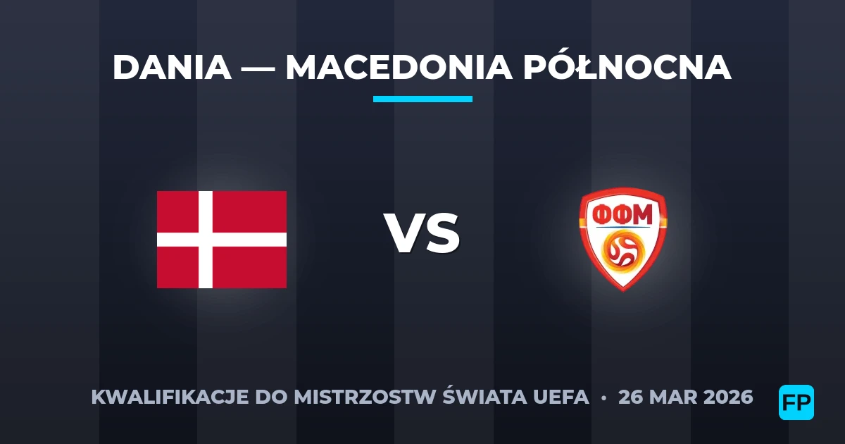 Dania vs Macedonia Północna — typy i zapowiedź meczu