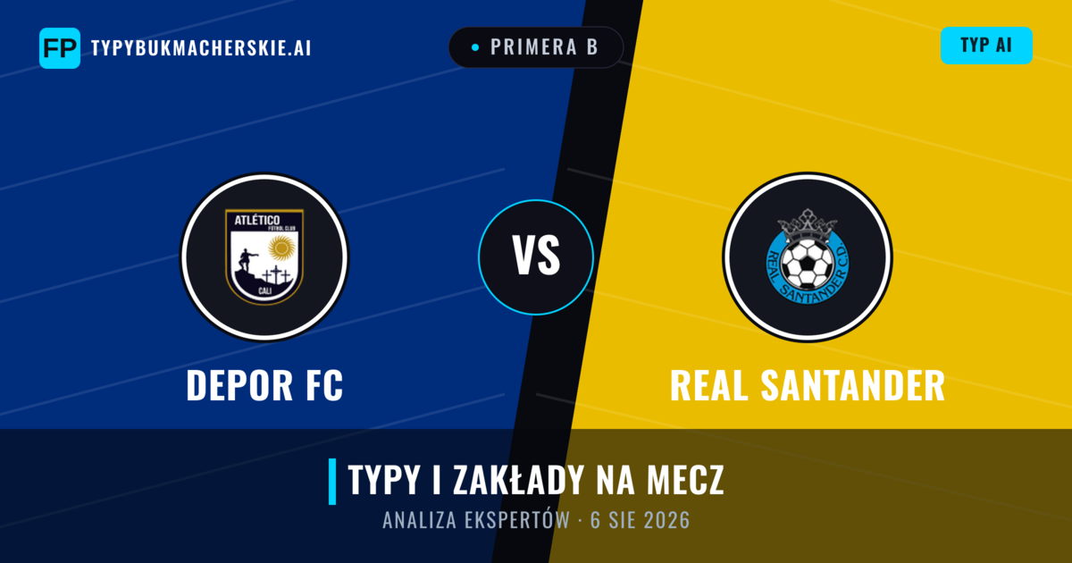Depor FC vs Real Santander — typy i zapowiedź meczu