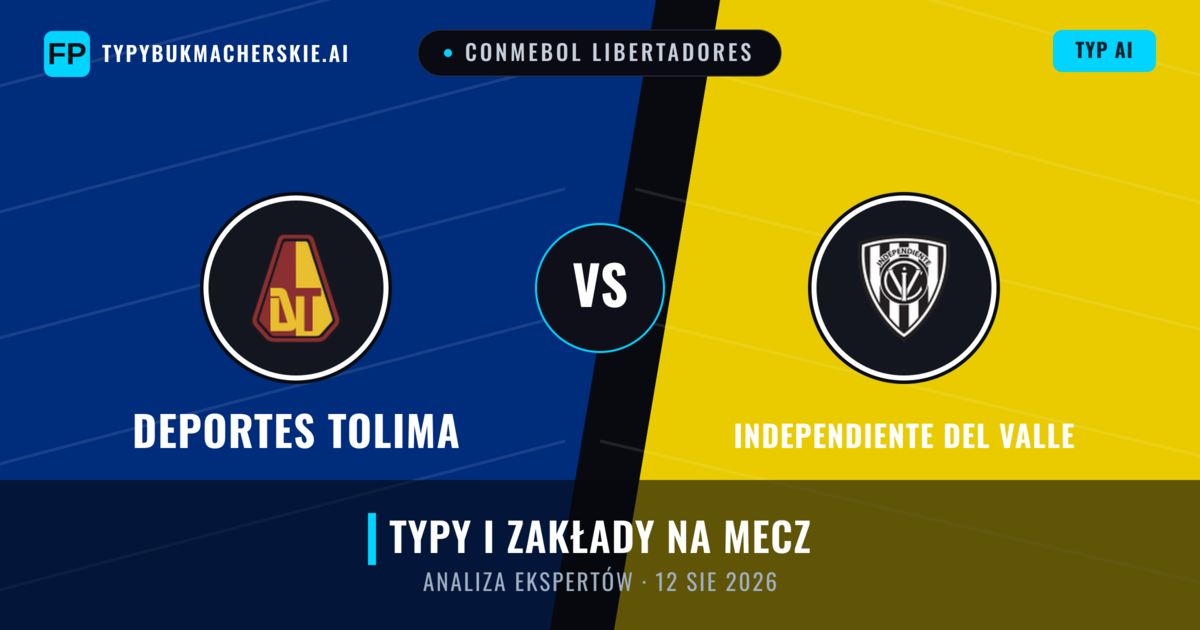 Deportes Tolima vs Independiente del Valle — typy i zapowiedź meczu
