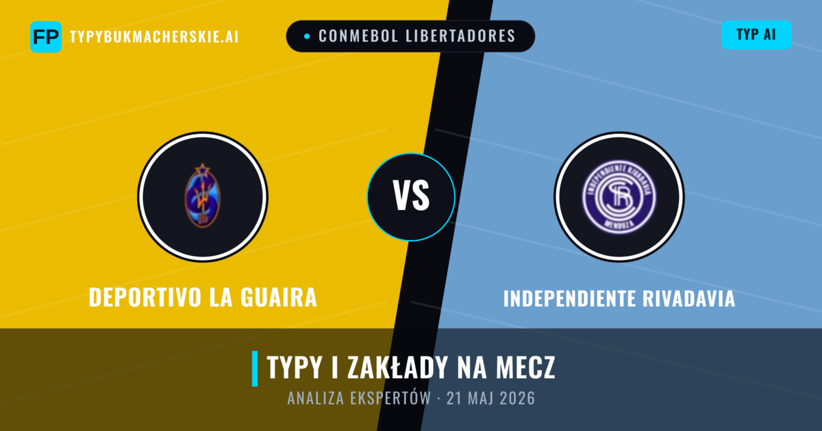 Deportivo La Guaira vs Independiente Rivadavia — typy i zapowiedź meczu
