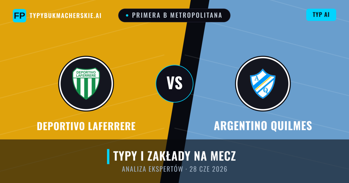 Deportivo Laferrere vs Argentino Quilmes — typy i zapowiedź meczu
