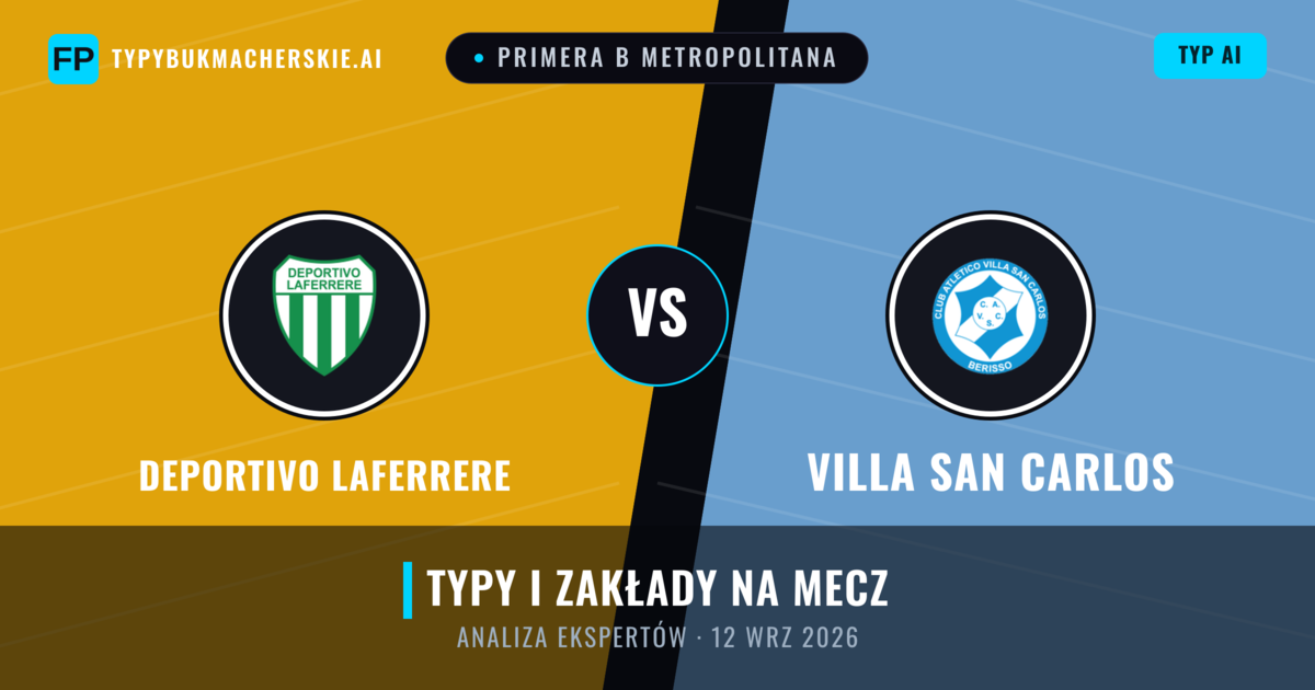 Deportivo Laferrere vs Villa San Carlos — typy i zapowiedź meczu