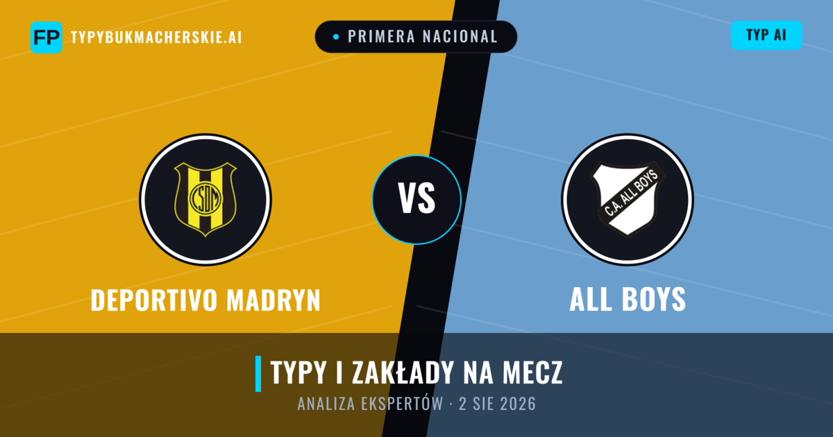 Deportivo Madryn vs All Boys — typy i zapowiedź meczu