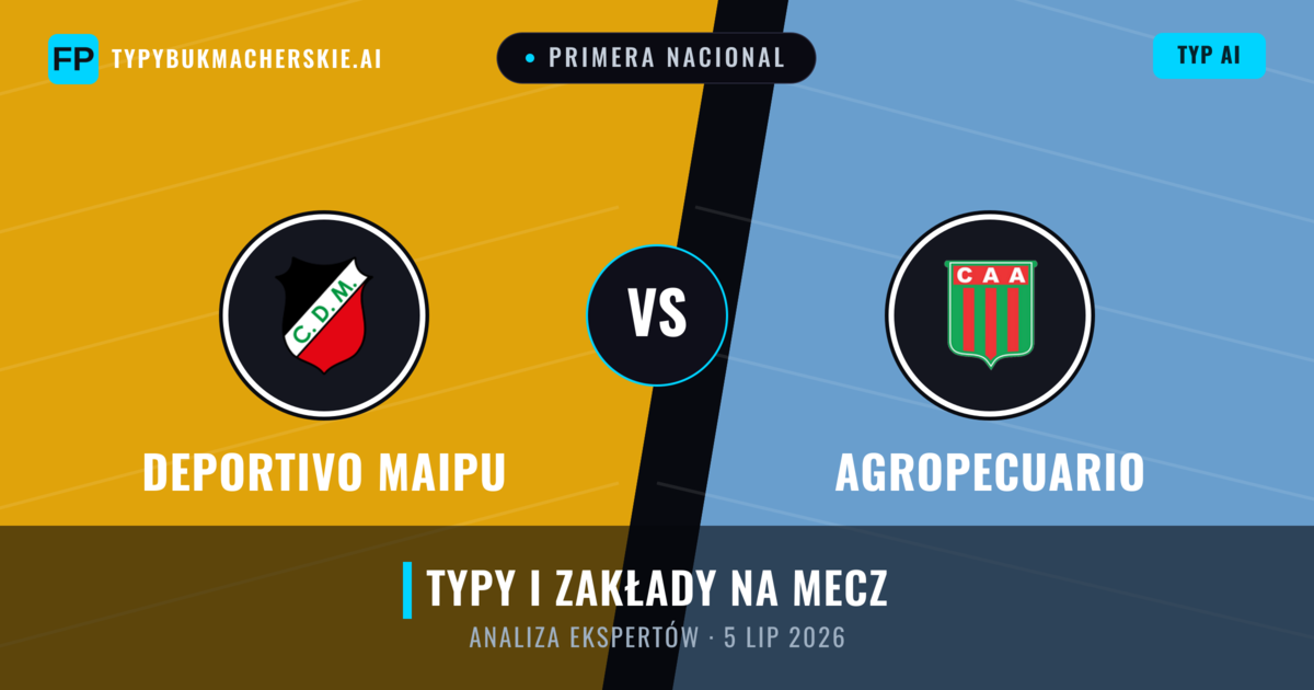 Deportivo Maipu vs Agropecuario — typy i zapowiedź meczu