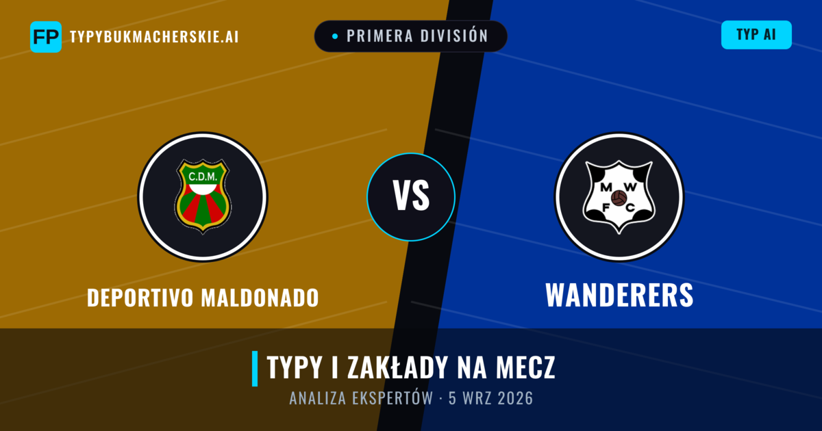 Deportivo Maldonado vs Wanderers — typy i zapowiedź meczu