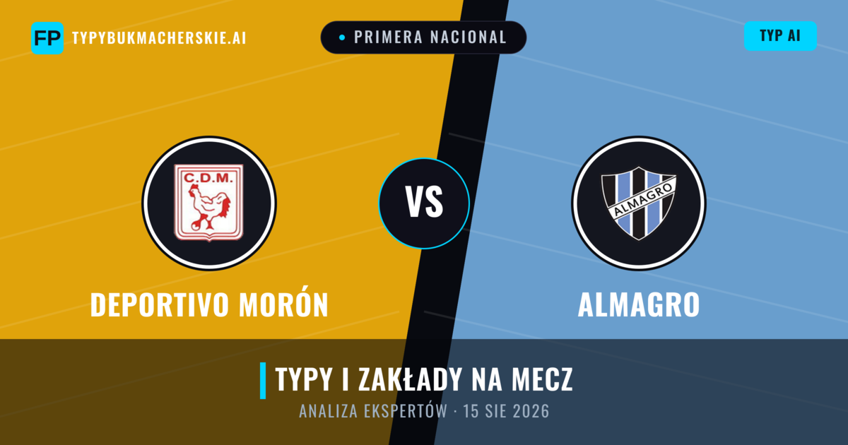 Deportivo Morón vs Almagro — typy i zapowiedź meczu
