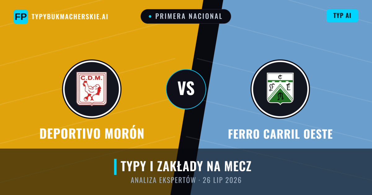 Deportivo Morón vs Ferro Carril Oeste — typy i zapowiedź meczu