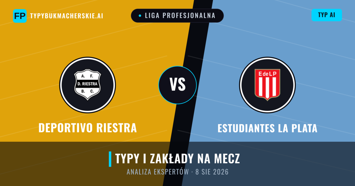 Deportivo Riestra vs Estudiantes La Plata — typy i zapowiedź meczu