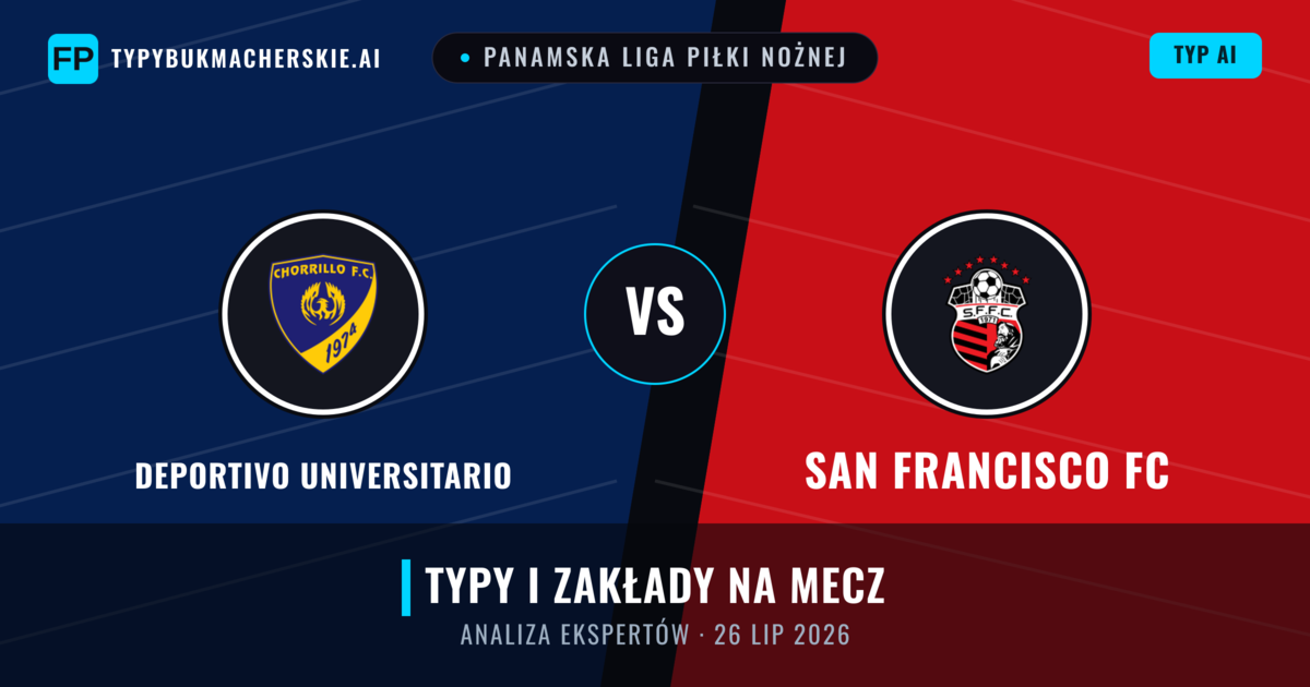 Deportivo Universitario vs San Francisco FC — typy i zapowiedź meczu
