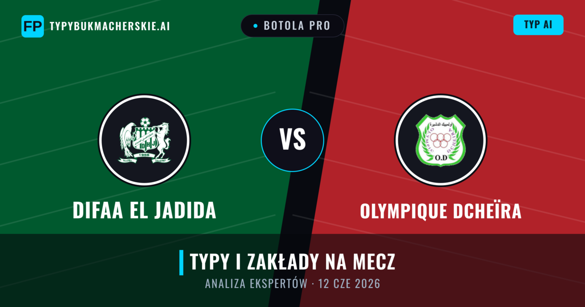 Difaa EL Jadida vs Olympique Dcheïra — typy i zapowiedź meczu