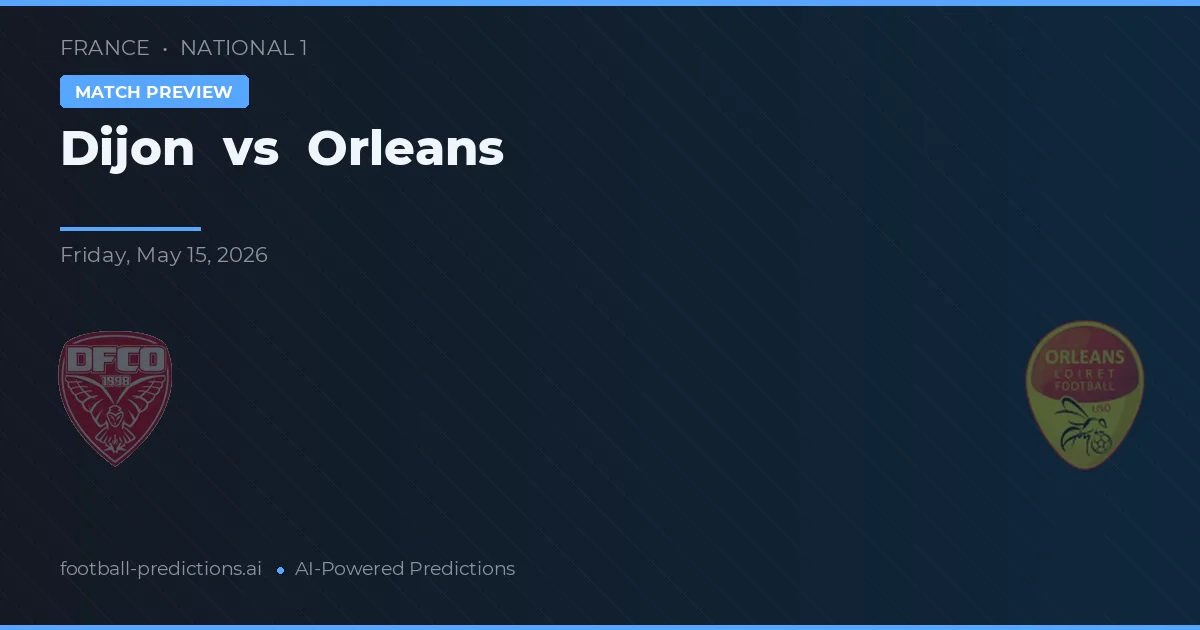 Dijon vs Orlean — typy i zapowiedź meczu