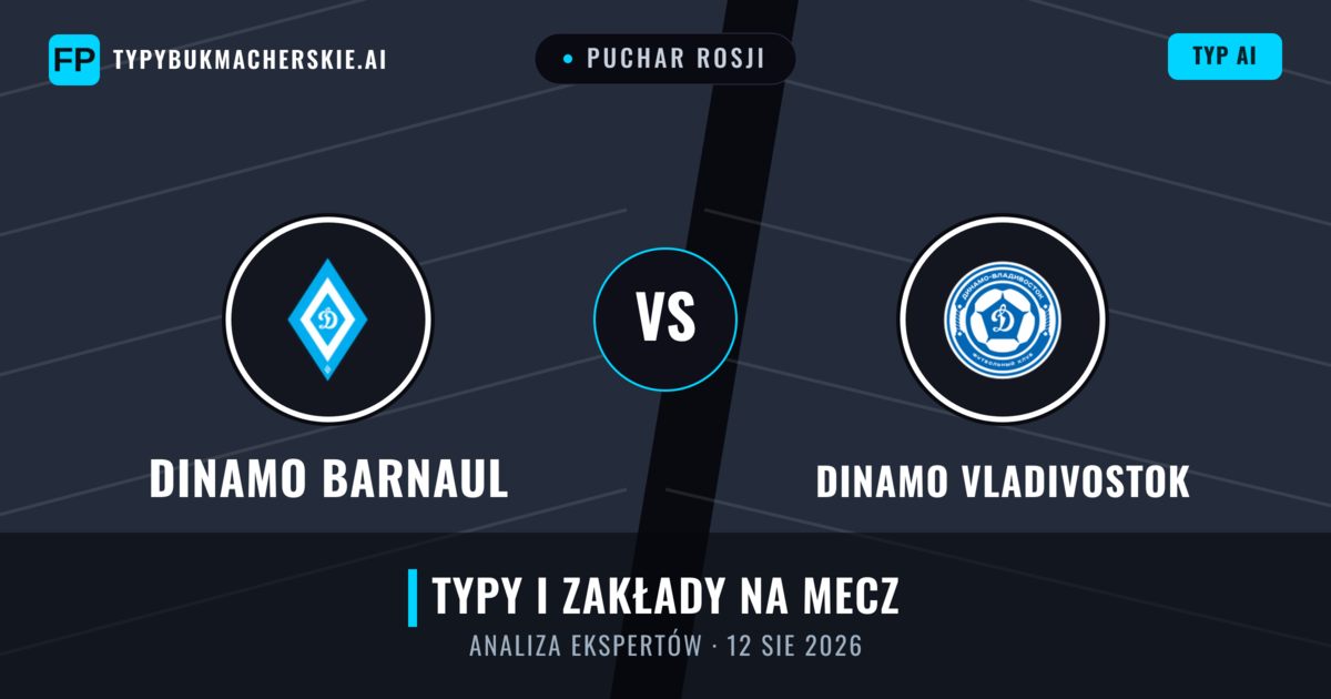 Dinamo Barnaul vs Dinamo Vladivostok — typy i zapowiedź meczu