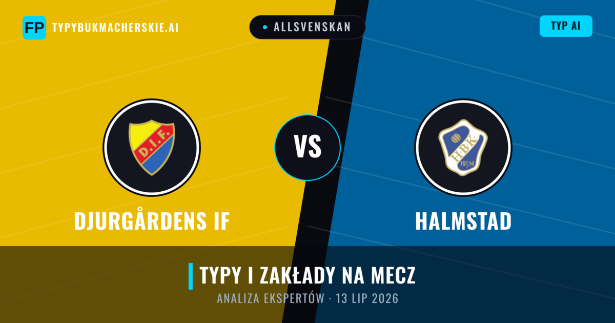 Djurgårdens IF vs Halmstad — typy i zapowiedź meczu