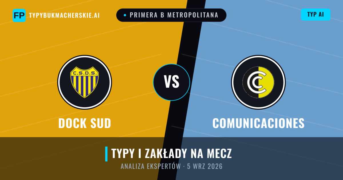 Dock Sud vs Comunicaciones — typy i zapowiedź meczu