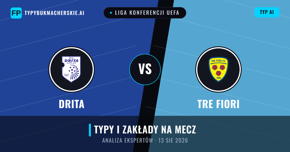 Drita vs Tre Fiori — typy i zapowiedź meczu