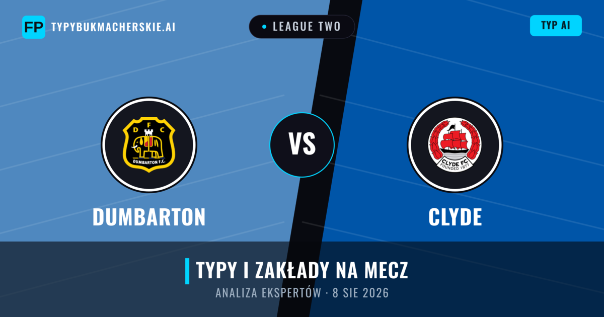 Dumbarton vs Clyde — typy i zapowiedź meczu