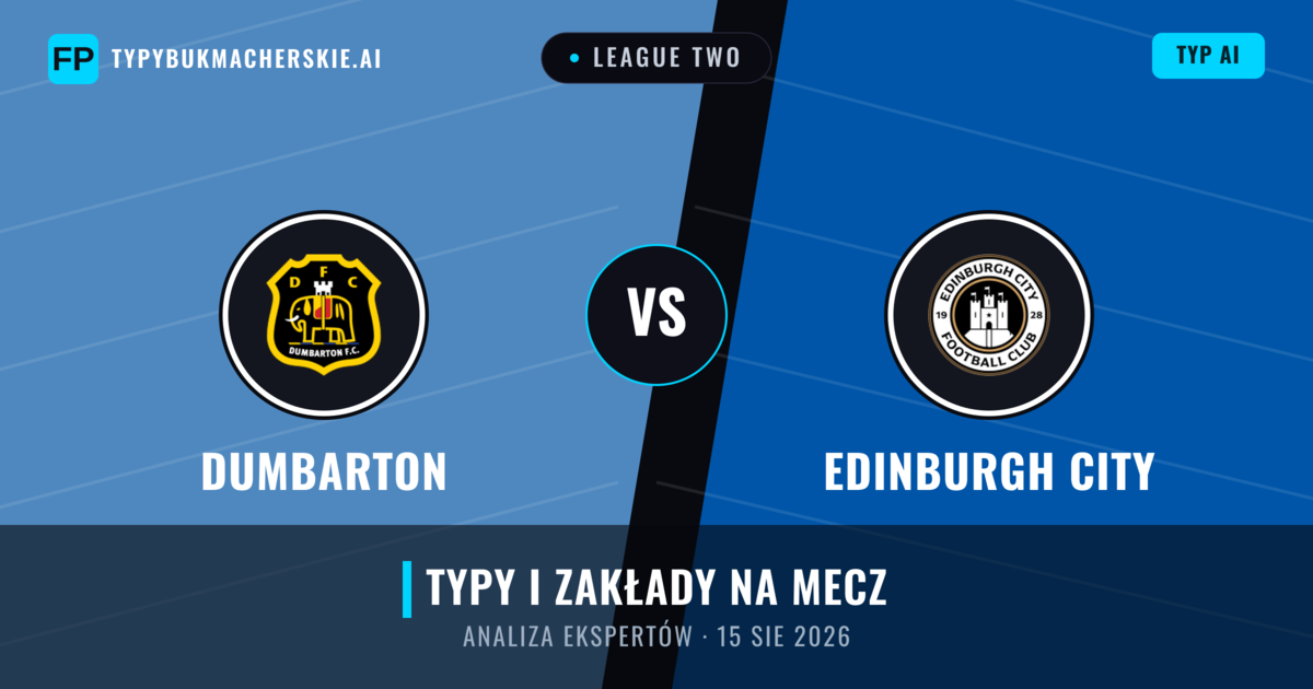 Dumbarton vs Edinburgh City — typy i zapowiedź meczu