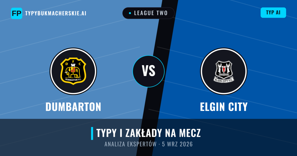 Dumbarton vs Elgin City — typy i zapowiedź meczu