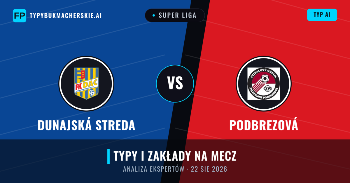 Dunajská Streda vs Podbrezová — typy i zapowiedź meczu