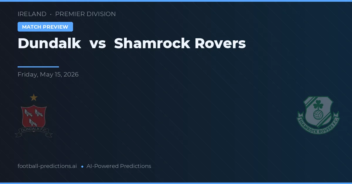 Dundalk vs Shamrock Rovers — typy i zapowiedź meczu